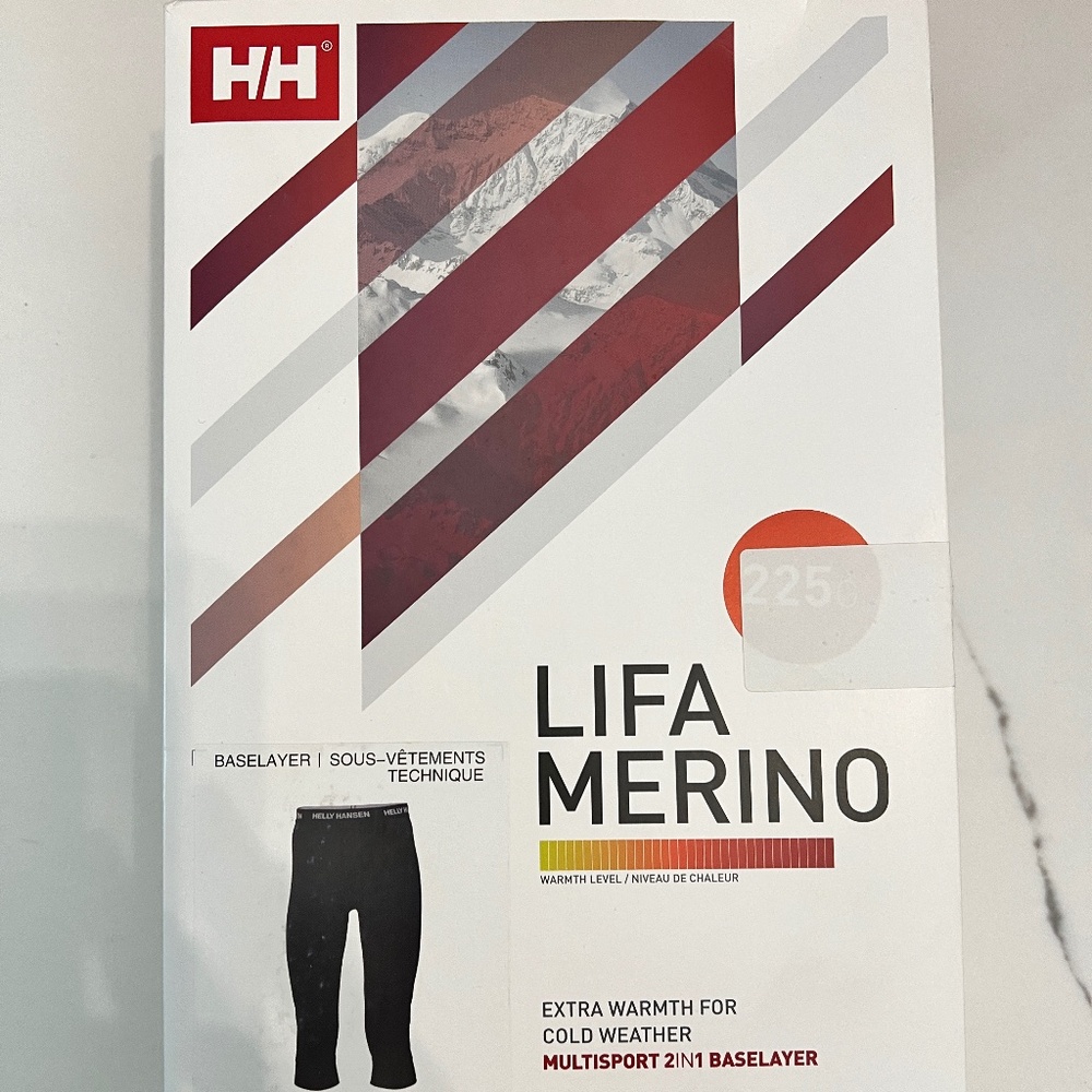 Helly Hanson “Lifa” Merino Wool Baselayer